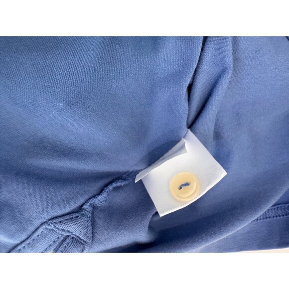 Peter Millar Men's Size XXL Blue Polo Shirt Cotton/Spandex *Discoloration* - Picture 11 of 12